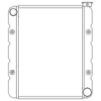 Econorail Racing Radiator with Passenger Inlet & Passenger Outlet