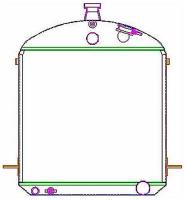 ExactFit Radiator ComboUnit for 1927 Model T with Early GM Engine