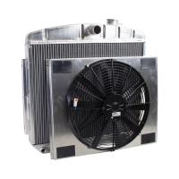 ExactFit Radiator ComboUnit for 1955-1956 Chevrolet Car for Chevy V8 Mount
