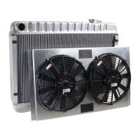 ExactFit Radiator ComboUnit for 1962-1967 Chevy II Non-Factory A/C Car with Transmission Cooler