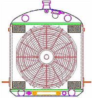 ExactFit Radiator ComboUnit for 1927 Model T with Early Ford Flathead V8