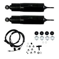 HiJacker Air Adjustable Shock Absorbers for 1968-1970 Cadillac Eldorado & 1967-1969 Chevy Camaro [Steel Dust Tube]
