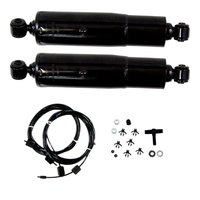 HiJacker Air Adjustable Shock Absorbers for 1985-2005 Chevy Astro & 1985-2005 GMC Safari [Steel Dust Tube]