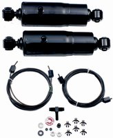 Air Adjustable Shock Absorbers for 1995-2003 Ford Windstar & 1999-2004 Honda Odyssey [Steel Dust Tube]