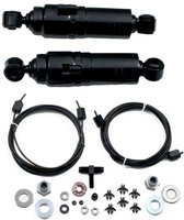 HiJacker Air Adjustable Shock Absorbers for 1963-1982 Chevy Corvette [Steel Dust Tube]