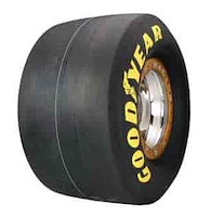 2719 Eagle Top Dragster, Top Sportsman Drag Slick 35" x 15"-16 D-2H