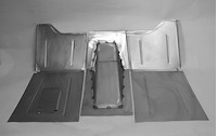 CV146 Floorboard Kit for 1928-1936 Chevy Passenger Car w/ Small Block, Front