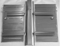 CV243 Floorboard Kit for 1937-1939 Chevy Sedan Passenger Car, Rear, To Seat Riser