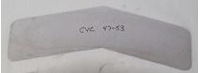 CVC47-53 Cowl Vent Filler Panel for 1947-1953 Chevy Pickup, Split Windowshield