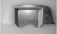 CVO261 Firewall for 1949-1954 Chevy/Olds Passenger Car, Tapered, 4 in. Setback