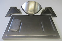 FD117 Floorboard Kit for 1928-1931 Ford, Front
