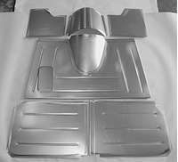 FD236 Floorboard Kit for 1935-1939 Ford Pickup, Front, To Fit 3 in. Firewall
