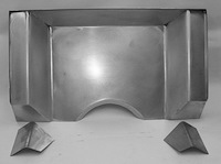 FD246 Firewall for 1940-1947 Ford Pickup w/ Big Block, 4 in. Setback