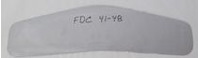 FDC41-48 Cowl Vent Filler Panel for 1941-1948 Ford Passenger Car