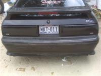 Blackout Taillight Covers 1987-93 Mustang GT
