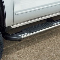 477125-401733 Regal 7 Polished Stainless 125 in. Oval W2W Steps Fits Select Ford F-250, F-350, F-450