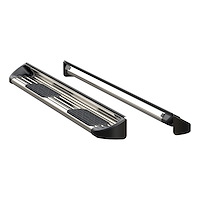 480744 Polished Stainless Steel Side Entry Steps, Without Brackets