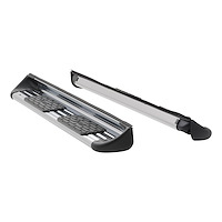 481522-571521 Polished Stainless Steel Side Entry Steps Fits Select Ford F-Series Extended Cab