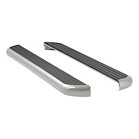 575088-581444 MegaStep 6-1/2 in. x 88 in. Aluminum Running Boards Fits Select Chevy Silverado, GMC Sierra Crew Cab