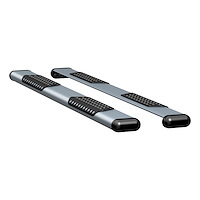 583078-570232 O-Mega II 6 in. x 78 in. Silver Aluminum Side Steps Fits Select Dodge Ram 1500, 2500, 3500