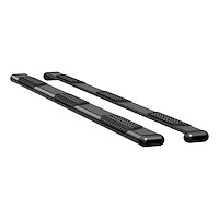 584114 O-Mega II 6 in. x 114 in. Black Aluminum Side Steps, Without Brackets