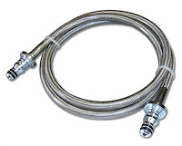 CLK-MUST-0514-CLR Clutch Hydraulic Hose for 2005-2014 Ford Mustang [Clear]