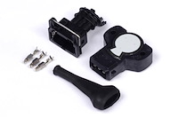 HT-010402 Throttle Position Sensor, Grey, CW Rotation, 8 mm D-Shaft
