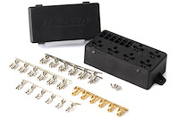 HT-030102 6 Circuit Fuse Box, with Lid and all required-Pins