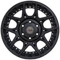 4Play S50 Satin Black Wheel Size: 22" x 9"
