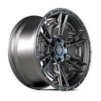 4PS01-17090-6D55-6B1 4PS01 Wheel [Size: 17"x9"] Satin Black Finish