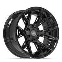 4P40 Wheel [Size: 20"x10"] 6 x 135 mm & 6 x 139.7 mm Bolt Pattern, Gloss Black