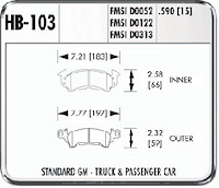 GM Intermediate D-52 Calipers