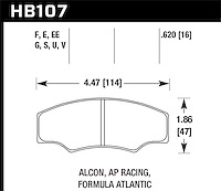 ER-1 BRAKE PADS