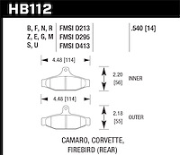 ER-1 BRAKE PADS