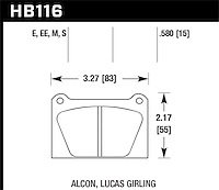 ER-1 BRAKE PADS
