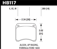 ER-1 BRAKE PADS