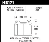 ER-1 BRAKE PADS