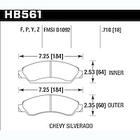 06-13 GM Truck/SUV Front Brake Pads