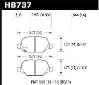 HPS 5.0 BRAKE PADS