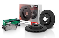 Talon Performance Street Front Disc Brake Pad and Rotor Set