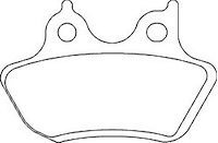 Sintered Metallic Disc Brake Pads