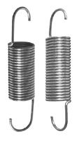 Low Tension Hood Springs Silver