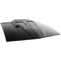 B-12104 2.500 in. Daytona IROC Fiberglass Cowl Induction Hood for 1982-1992 Chevrolet Camaro [Bolt-On]