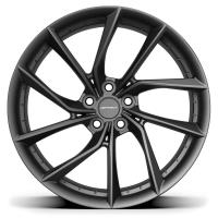DF06 Wheel, Fits Select Tesla/Acura/Honda, Size: 20" x 9", Bolt Pattern: 5 x 4.50" [Finish: Dark Satin Charcoal]
