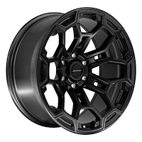 DF03-20090-6550-12B1G1 DF03 Wheel [Size: 20"x9"] Satin Black w/Satin Charcoal Finish