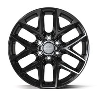DF17C Wheel [Size: 20"x9"] for 2004-2025 Ford F-150, Expedition & Lincoln Navigator, 6 x 135 mm, Gloss Black Finish