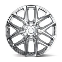 DF17C Wheel [Size: 20"x9"] for 2004-2025 Ford F-150, 2003-2025 Ford Expedition & Lincoln Navigator, 6 x 135 mm, Chrome Finish