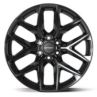 DF17C Wheel [Size: 22"x9"] for 2004-2025 Ford F-150, Expedition & Lincoln Navigator, 6 x 135 mm, Gloss Black Finish