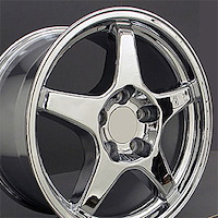 Corvette C4 ZR1 Style Wheel Size: 17" x 9.5"