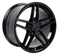 Corvette C6 Z06 Style Wheel Size: 17" x 9.5" Bolt Pattern: 5 x 120.65 Rear Spacing: 7.38" Offset: +54mm